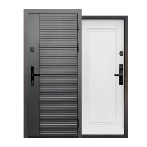 картинка Входная, металлическая дверь "Е-ТАЙГА" 10см 2МДФ. Умный замок от магазина «Лигранд»